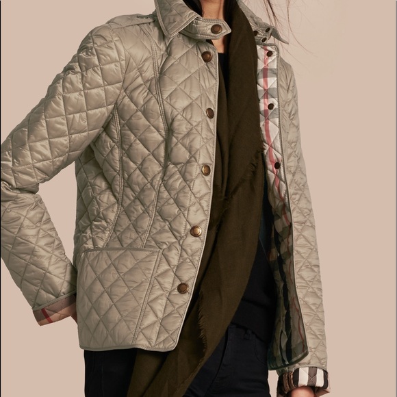 Burberry synthetic diamond quilted shell jacket - Picture 1 of 1